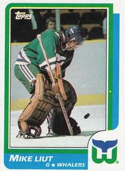 1986-87 Topps #133 Mike Liut Front