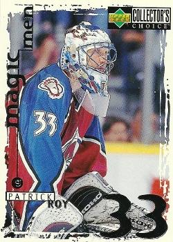1997-98 Collector's Choice - Magic Men #MM10 Patrick Roy Front