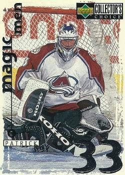 1997-98 Collector's Choice - Magic Men #MM7 Patrick Roy Front