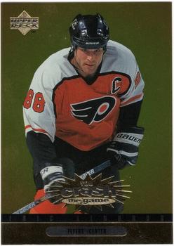 1997-98 Collector's Choice - You Crash the Game Exchange #CR20 Eric Lindros Front