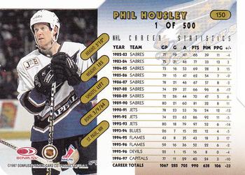1997-98 Donruss - Press Proof Gold #150 Phil Housley Back