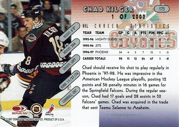 1997-98 Donruss - Press Proof Silver #175 Chad Kilger Back