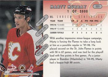 1997-98 Donruss - Press Proof Silver #221 Marty Murray Back
