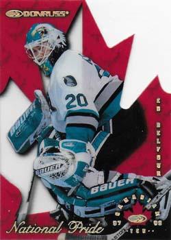 1997-98 Donruss Canadian Ice - National Pride #22 Ed Belfour Front
