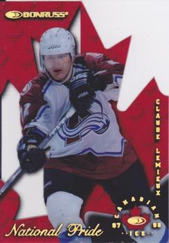 1997-98 Donruss Canadian Ice - National Pride #25 Claude Lemieux Front
