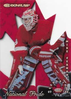 1997-98 Donruss Canadian Ice - National Pride #28 Mike Vernon Front