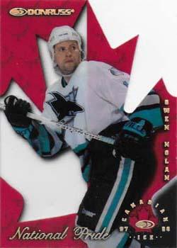 1997-98 Donruss Canadian Ice - National Pride #30 Owen Nolan Front