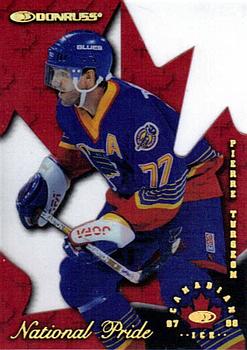 1997-98 Donruss Canadian Ice - National Pride #24 Pierre Turgeon Front