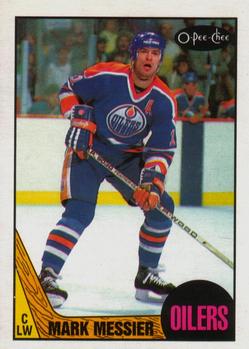 1987-88 O-Pee-Chee #112 Mark Messier Front