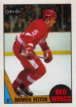 1987-88 O-Pee-Chee #114 Darren Veitch Front