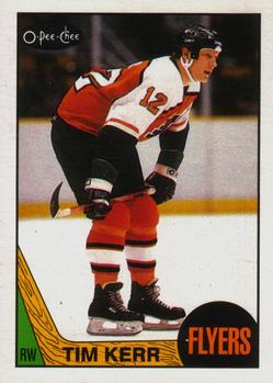 1987-88 O-Pee-Chee #144 Tim Kerr Front