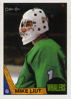 1987-88 O-Pee-Chee #152 Mike Liut Front