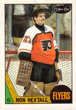 1987-88 O-Pee-Chee #169 Ron Hextall Front