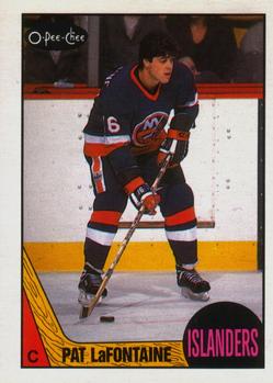1987-88 O-Pee-Chee #173 Pat LaFontaine Front