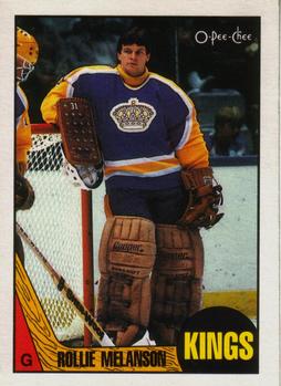 1987-88 O-Pee-Chee #19 Rollie Melanson Front