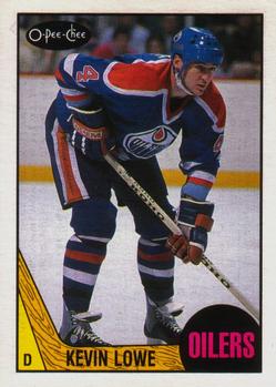 1987-88 O-Pee-Chee #200 Kevin Lowe Front