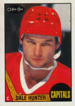 1987-88 O-Pee-Chee #245 Dale Hunter Front
