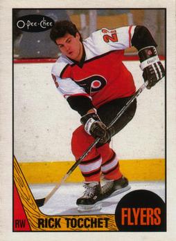 1987-88 O-Pee-Chee #2 Rick Tocchet Front