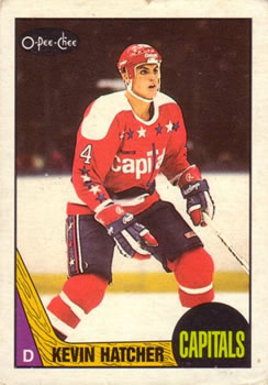 1987-88 O-Pee-Chee #68 Kevin Hatcher Front