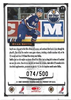 1997-98 Donruss Canadian Ice - Stanley Cup Scrapbook Framed #17 Ryan Smyth Back