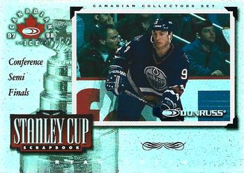 1997-98 Donruss Canadian Ice - Stanley Cup Scrapbook Framed #17 Ryan Smyth Front