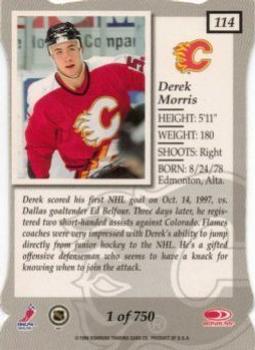 1997-98 Donruss Elite - Aspirations #114 Derek Morris Back