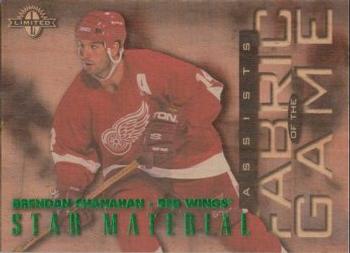 1997-98 Donruss Limited - Fabric of the Game #53 Brendan Shanahan Front