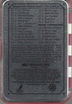 1997-98 Donruss Preferred - Tin Packs Canadian #10 Martin Brodeur Back