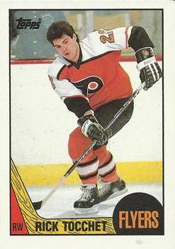 1987-88 Topps #2 Rick Tocchet Front