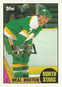 1987-88 Topps #11 Neal Broten Front