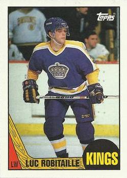 1987-88 Topps #42 Luc Robitaille Front