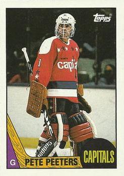 1987-88 Topps #44 Pete Peeters Front