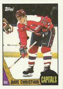 1987-88 Topps #88 Dave Christian Front