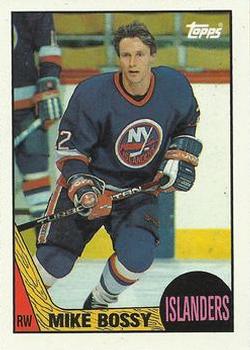 1987-88 Topps #105 Mike Bossy Front
