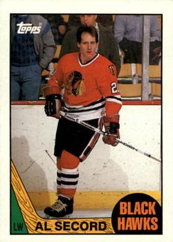 1987-88 Topps #111 Al Secord Front