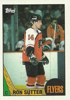 1987-88 Topps #113 Ron Sutter Front