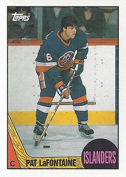 1987-88 Topps #173 Pat LaFontaine Front