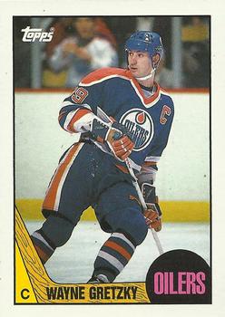 1987-88 Topps #53 Wayne Gretzky Front