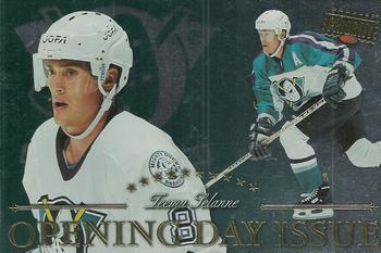 1997-98 Donruss Priority - Postcards Opening Day Issues #6 Teemu Selanne Front