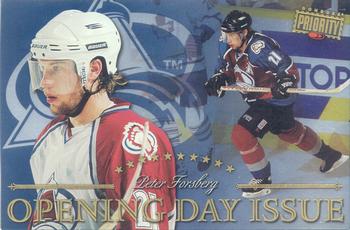 1997-98 Donruss Priority - Postcards Opening Day Issues #8 Peter Forsberg Front