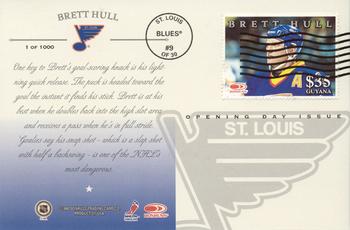 1997-98 Donruss Priority - Postcards Opening Day Issues #9 Brett Hull Back