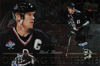 1997-98 Donruss Priority - Postcards Opening Day Issues #14 Mark Messier Front