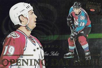 1997-98 Donruss Priority - Postcards Opening Day Issues #15 Joe Sakic Front