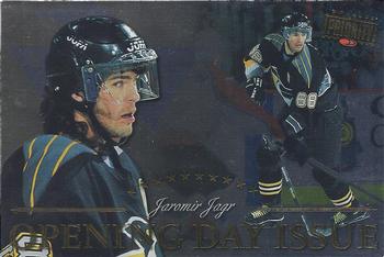 1997-98 Donruss Priority - Postcards Opening Day Issues #16 Jaromir Jagr Front