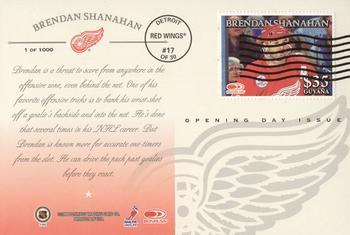 1997-98 Donruss Priority - Postcards Opening Day Issues #17 Brendan Shanahan Back