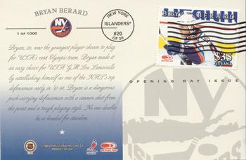 1997-98 Donruss Priority - Postcards Opening Day Issues #20 Bryan Berard Back
