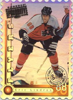 1997-98 Donruss Priority - Stamp of Approval #2 Eric Lindros Front