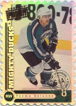 1997-98 Donruss Priority - Stamp of Approval #6 Teemu Selanne Front