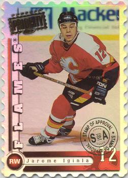 1997-98 Donruss Priority - Stamp of Approval #31 Jarome Iginla Front