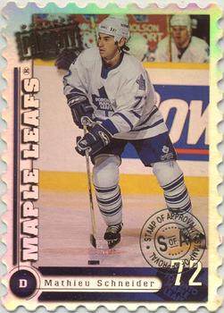 1997-98 Donruss Priority - Stamp of Approval #34 Mathieu Schneider Front